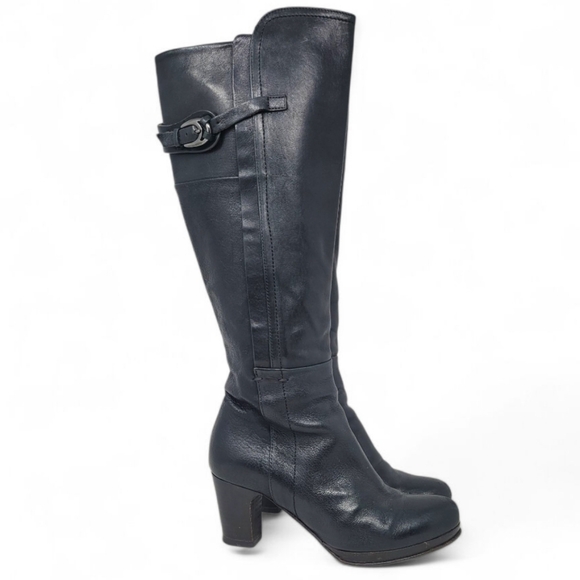 Alberto Fermani Black Leather Boots - Picture 7 of 15